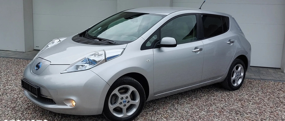 Nissan Leaf cena 25999 przebieg: 96042, rok produkcji 2013 z Zambrów małe 704